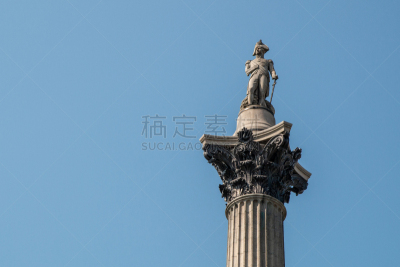 特拉法加广场,纳尔逊纪念柱,伦敦,国际著名景点,爱丁堡西区,广场,英国,著名景点,户外,天空