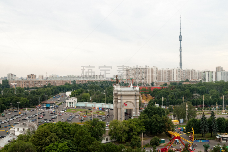 莫斯科,建筑物门,中心,中苏格兰,俄展览馆,横截面,青铜,汽车,梦想,户外