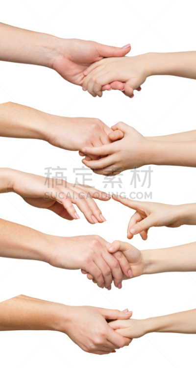 母亲,儿童,白色背景,手,分离着色,保险箱,两个物体,背景分离,家庭,父母