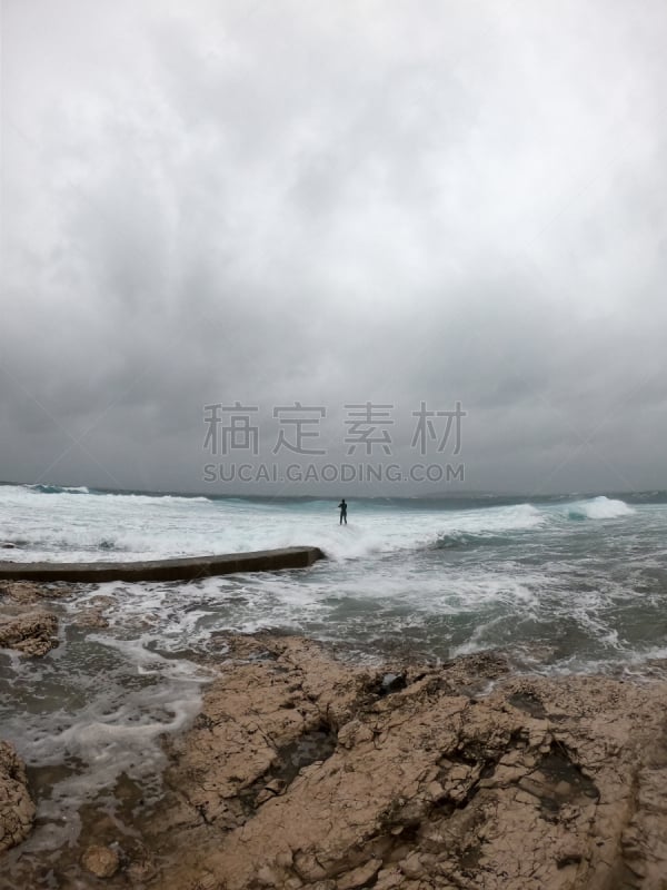 波浪,码头,运动,云景,云,暴风雨,户外,潮汐,业余爱好,乌云