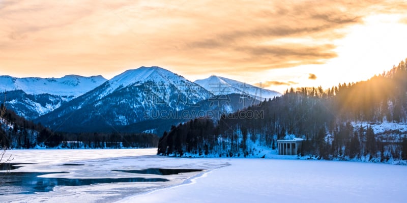 sylvenstein lake,景观设计,上巴伐利亚,公路,水库,湖,立交桥,户外,建筑,山谷