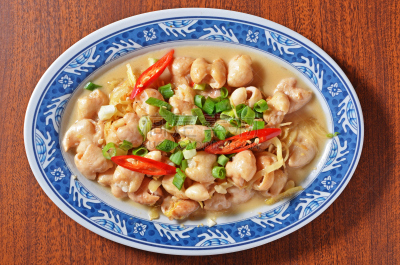 生姜,动物肠,猪肉,水平画幅,开胃品,膳食,开胃酱,动物消化系统,著名景点,晚餐