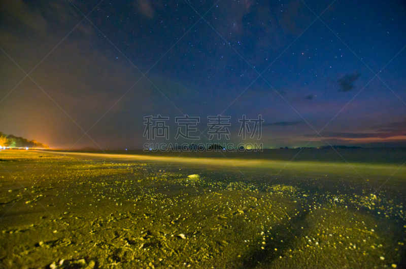 夜晚,海滩,星形,自然美,鸡尾酒,在上面,星迹,约会之夜,空间探索,月球