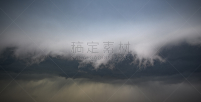 弧状云,乌云,天空,前进的道路,气候,暗色,云景,惊骇,自然神力,云