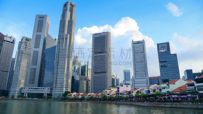 都市风景,新加坡市,城市天际线,市区,夜晚,市区路,旅行者,滨水,新加坡河,著名景点