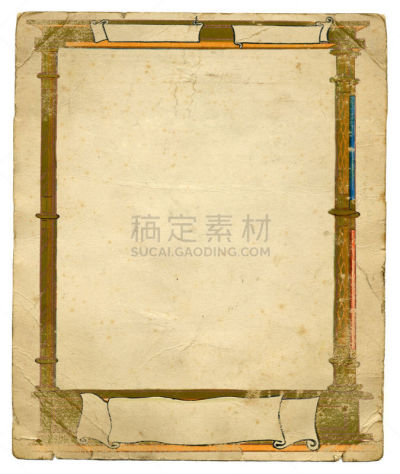 边框,过时的,华丽的,纸,平衡折角灯,国境线,垂直画幅,贺卡,留白,古董