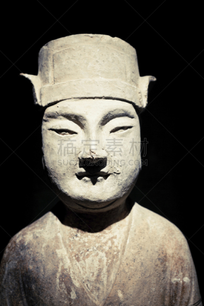 勇士,赤土陶器,秦始皇陵景区,秦朝,西安,垂直画幅,古老的,古典式,单色调