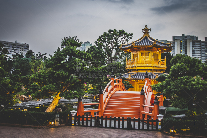 Hong Kong, November 2018 - Nan Lian Garden park