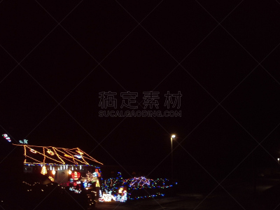 夜晚,十二月,2017年,扫雪车,寒冷,水平画幅,雪,无人,路,城市天际线
