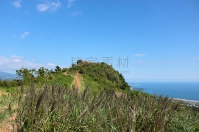제주 '군산 오름'의 풍경이다.