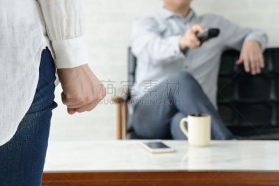 女人,男人,家务,丈夫,仅日本人,妻子,残酷的,拳头,日本人,情绪压力