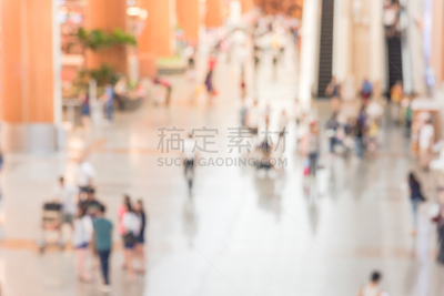 新加坡,新加坡樟宜机场,走廊,忙碌,乘客,运动模糊,背景聚焦,航拍视角,组物体,旅途