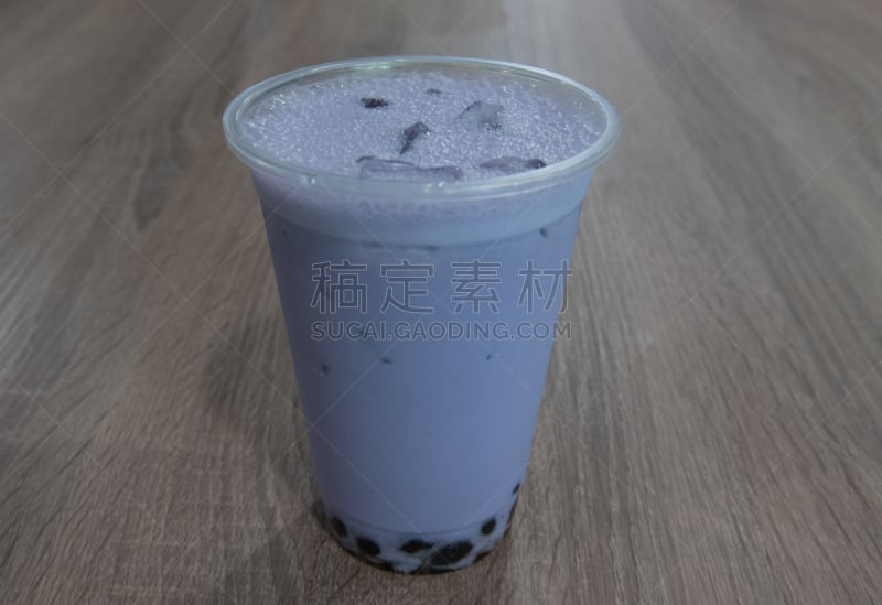 珍珠奶茶,芋头,无人,饮料,茶,紫色,图像,水平画幅,美国,摄影