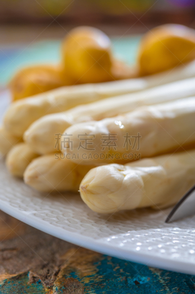 白芦笋,晚餐,春天,荷兰,去皮的,精制土豆,成分,素食,干净,准备