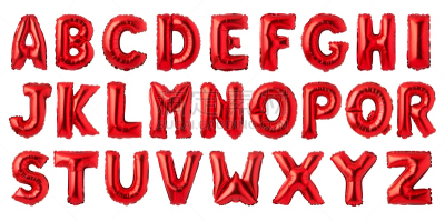 字母,红色,气球,英格兰,英语,背景分离,风,大写字母,节日,白色