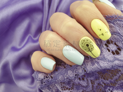 修指甲,女性,手,指甲,自然美,花边,部分,华贵,多样,长的