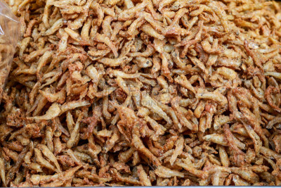 泰国,鱼类,街头食品,深的,蔬菜,热,炸制食物,清新,泰国食品,香料