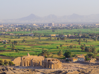 Ramesseum Temple, Luxor, Egypt