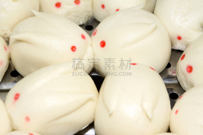 面包,蒸菜,中式小笼包,动物耳朵,刺猬,中国华北部,水平画幅,开胃品,动物身体部位,特写