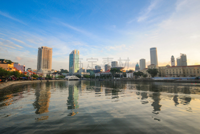 新加坡市,都市风景,城市生活,全景,新加坡河,金沙酒店空中花园,滨海湾公园,滨海湾金沙酒店,滨海湾 ,水平画幅