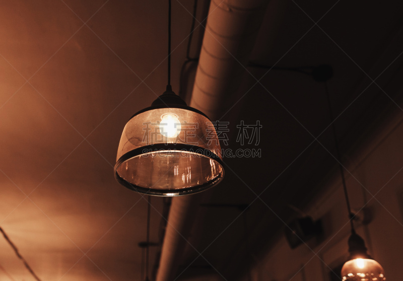 灯,复式楼,室内,古董,水平画幅,能源,夜晚,无人,电灯泡,古典式