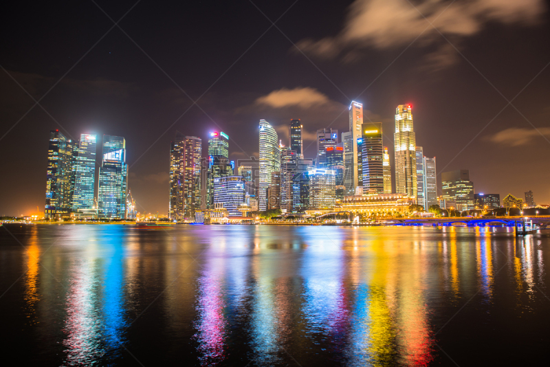 新加坡,市区,滨海湾 ,鱼尾狮,商务,金沙,海港,著名景点,河流,海湾