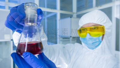 液体,烧瓶,科学家,实验室,保护服,药,科学实验,技术,医疗器械,瓶子