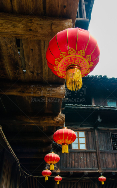 中国灯笼,红色,蒂卢,客家族,日本灯笼,厦门,福建省,纸灯笼,灯笼,过去