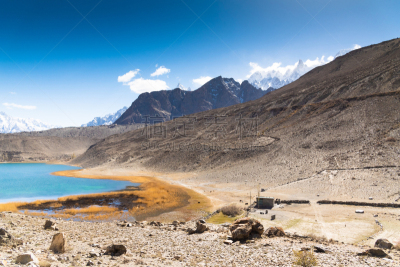 自然,秋天,风景,巴基斯坦,冰河,喀喇昆仑山,南迦帕尔巴特峰,山谷,地形,乔戈里峰