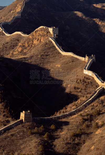 Great wall of China at the Simatai section Its original appearance Great wall in the Ming Dynasty- World heritage site- Beijing- China- Asia