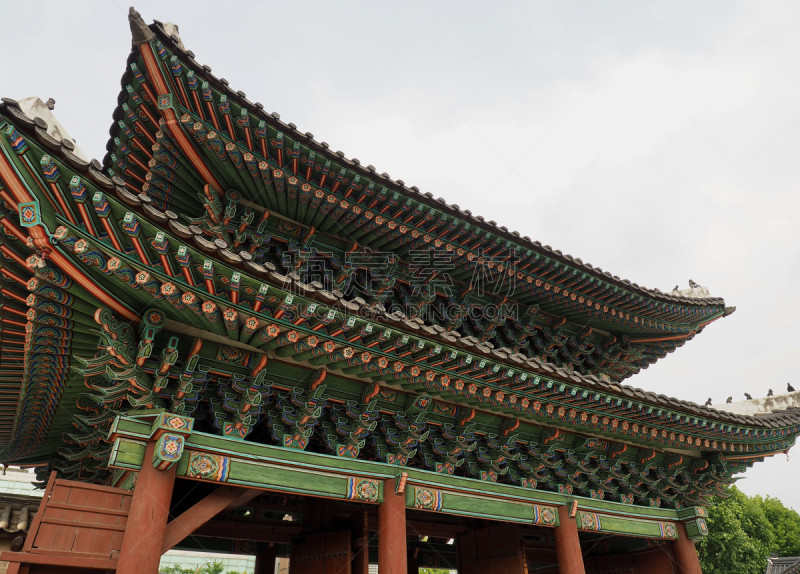 传统,昌庆宫,宫殿,建筑外部,华丽的,旅途,过去,云,著名景点,古典式