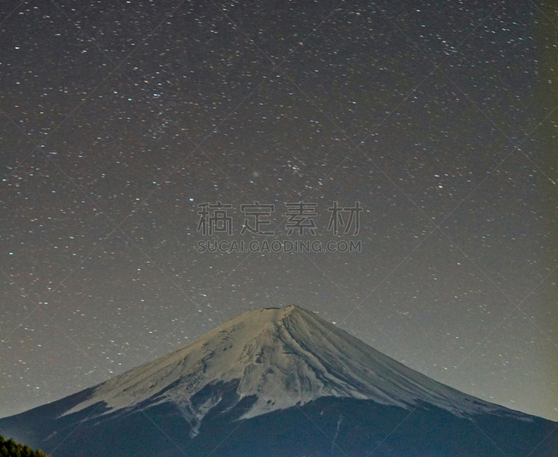 富士山,日本,冬天,河口湖,寒冷,对称,雪山,远距离,雪,著名景点