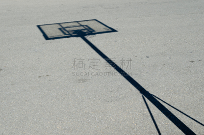 供应桁架,阴影,街道,居住区,篮球框,长的,移动式,倾斜视角,篮子,休闲游戏