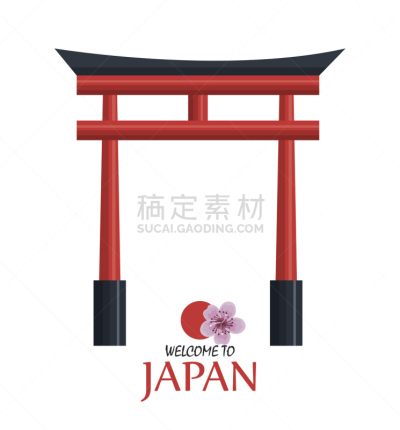 日本,图标,垂直画幅,正面视角,美,艺术,无人,绘画插图,传统,符号