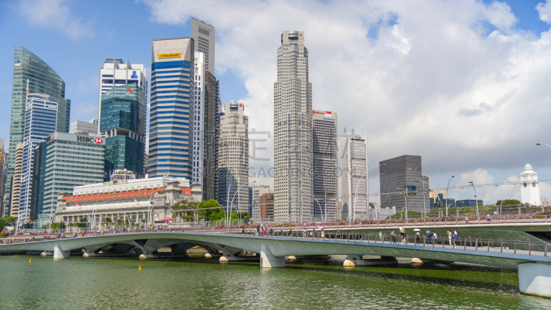 都市风景,新加坡市,城市生活,全景,夜晚,市区路,旅行者,滨水,新加坡河,著名景点