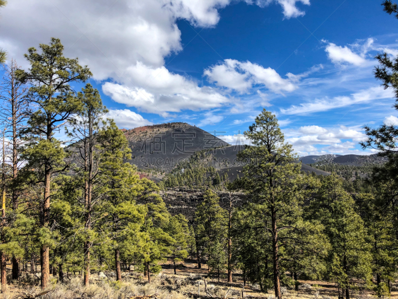 落火山渣锥,火山口,里努克斯,科科尼诺县,著名自然景观,飘然,火山岩,著名景点,自然美,户外