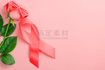 玫瑰,艾滋病,世界艾滋病日,艾滋病警示丝带,粉色背景,十二月,一个物体,暴力,健康保健,药