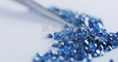 车间,珠宝商,钻石,宝石,颜色,蓝色,高雅,特写,做,挑选