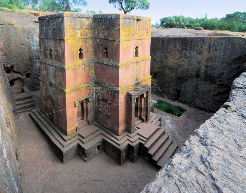 Lalibela main church - Church of Saint George - Ethiopia