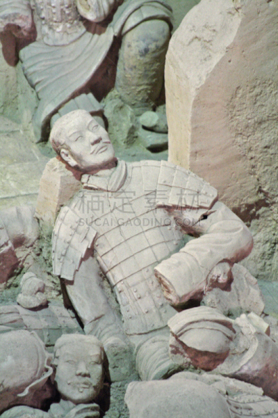 兵马俑,贞德,坟墓,秦朝,西安,赤土陶器,纪念碑,成年的,古代文明