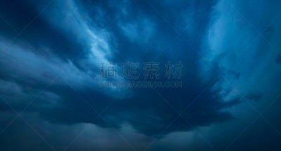 夜晚,夏天,天空,在上面,气候,暗色,云景,惊骇,自然神力,云