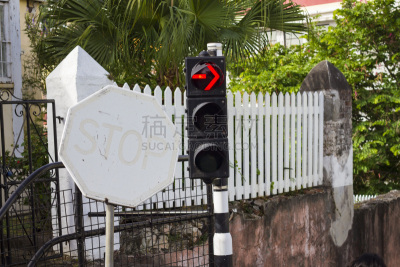 红绿灯,格拉纳达,标志,城市生活,安全,停止手势,汽车,交通,热带气候,交通箭头标志
