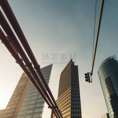 柏林,粉色,波茨坦广场,管道,德国,一个物体,广场,现代,钢铁,商业金融和工业