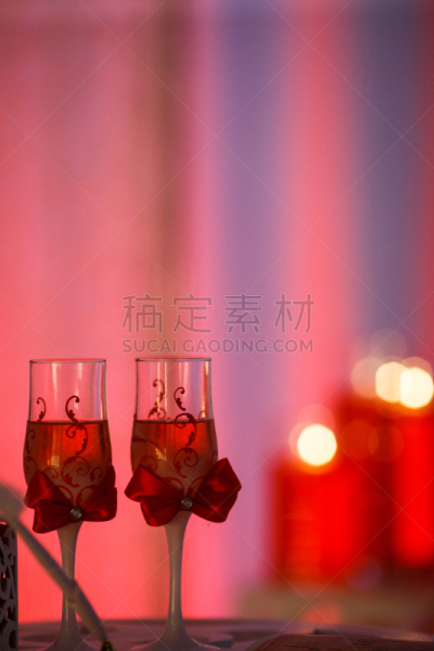 玻璃杯,香槟,婚礼,绘画艺术品,事件,葡萄酒,华贵,桌布,装饰,爱