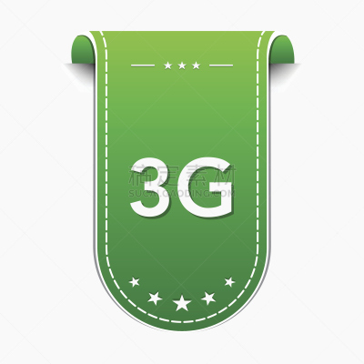 第三代移动通信,计算机图标,矢量,标志,绿色,部分,背景分离,技术,通用分组无线业务