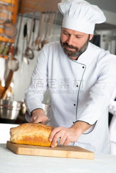 面包,厨师服,土耳其,仅男人,食品,一个人,仅一个男人,主厨,站