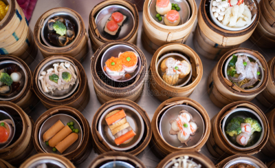 食品,点心,蒸锅,传统,蔬菜,热,清新,泰国,蒸菜,餐具