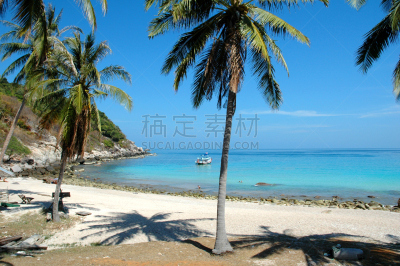 海滩,热带气候,2004,海啸,水,天空,气候,沙子,棕榈树,鹅卵石