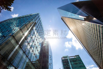 现代,建筑外部,摩天大楼,都市风景,首尔,宏伟,韩国,商业金融和工业,朝鲜半岛,户外