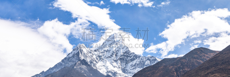 尼泊尔,珠穆朗玛峰,阿马达布朗峰,徒步旅行,大本营,运动,景观设计,灵感,世界遗产,技术